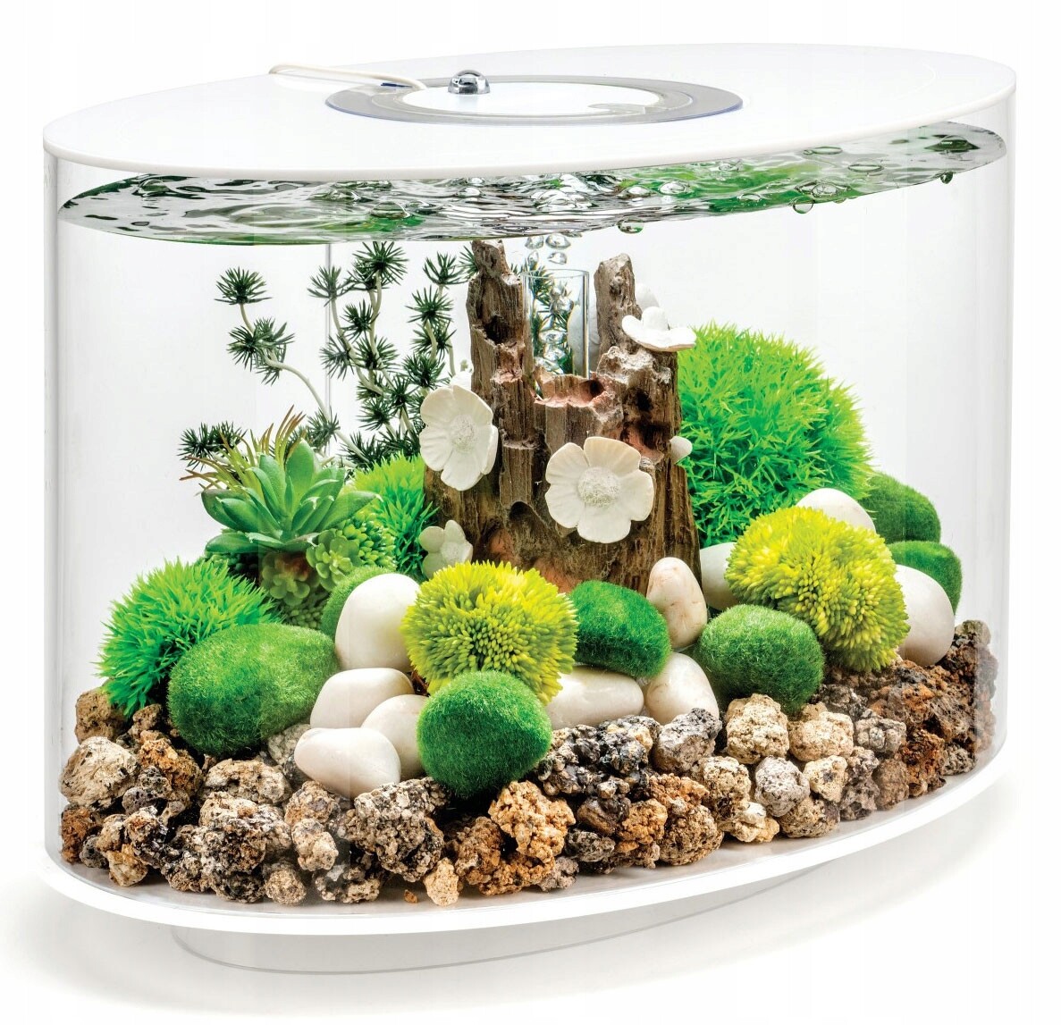 BiOrb Loop 15 Mcr bílý akvarijní set 15L