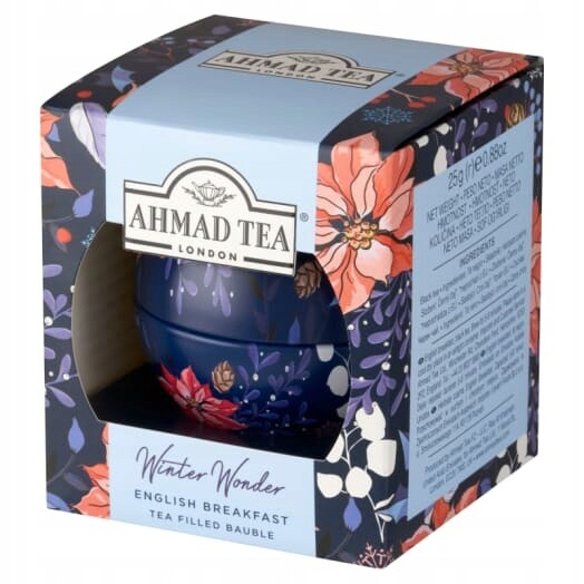 Ahmad Tea Winter Wonder Bombka Čaj listový English Breakfast