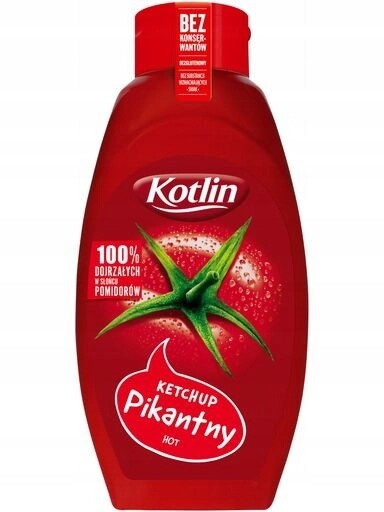 5 x Kotlin Kečup pikantní láhev 950 g