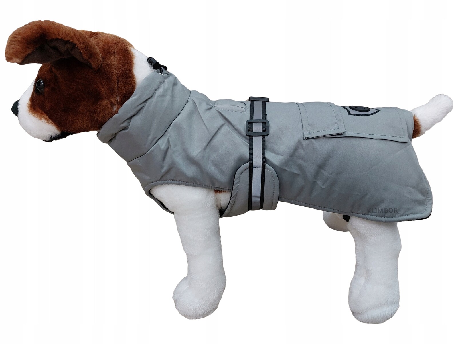 Bunda Kabát Kabátek Derka Pro Psa Šedá Maltézská Shih Tzu L