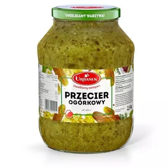 Urbanek Okurkové pyré 2,5 kg