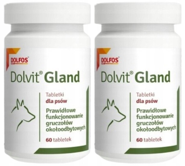 Dolvit Gland perirektální žlázy tablety pro psy 2 x 60 tablet