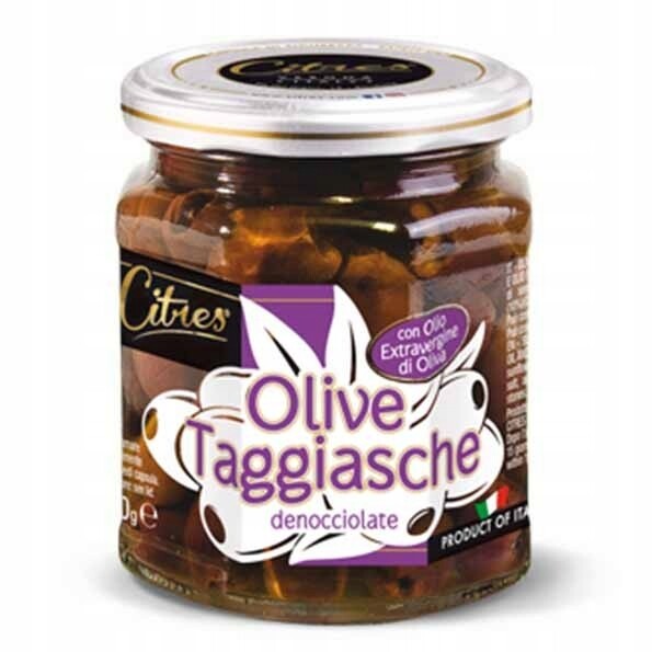Olivy Taggiasche v nálevu s olivovým olejem 200 g Citres