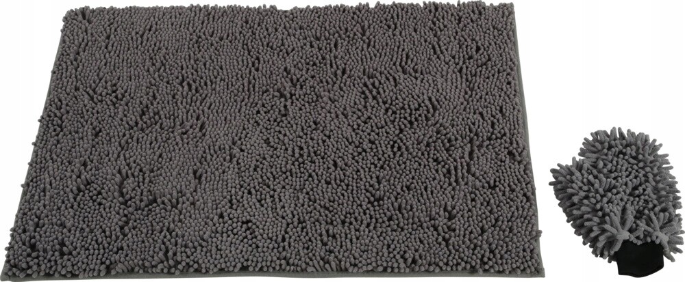 zolux koberec ručník pro psa mikrovlákno šedý 90x60