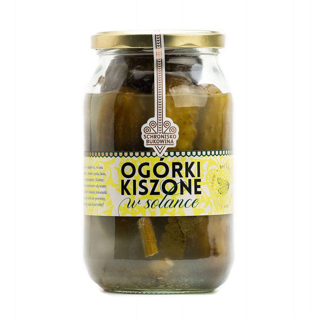 Kysané okurky v solném nálevu – Schronisko Bukowina
