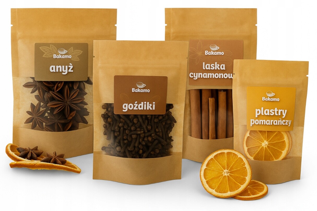 Zimní Sada Skořice Láska Anýz Hřebíček Pomeranče 350G Do Topinky