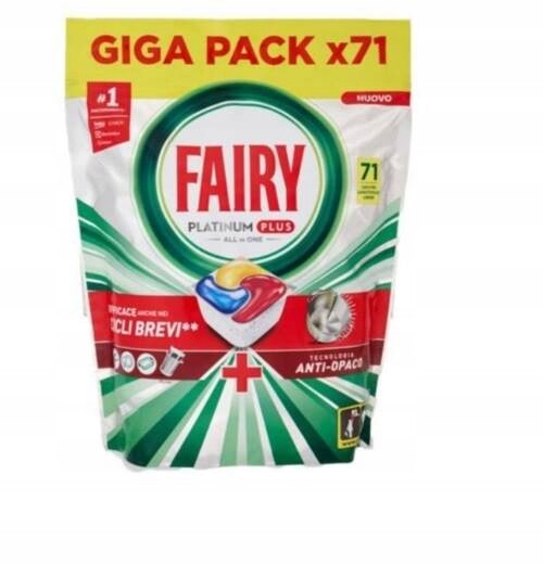 Fairy Platinum 71 Ks kapslí do myčky nádobí All in 1