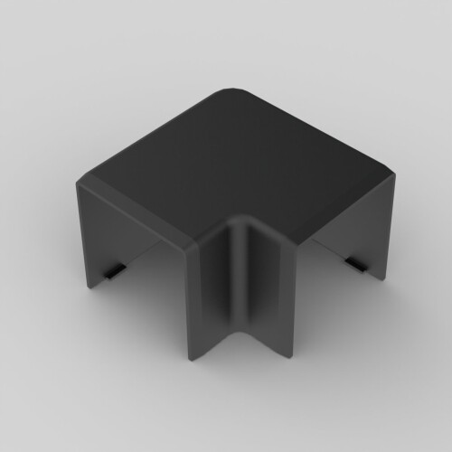 Kryt KOPOS ohybový 8643 LHD 40x40 černý