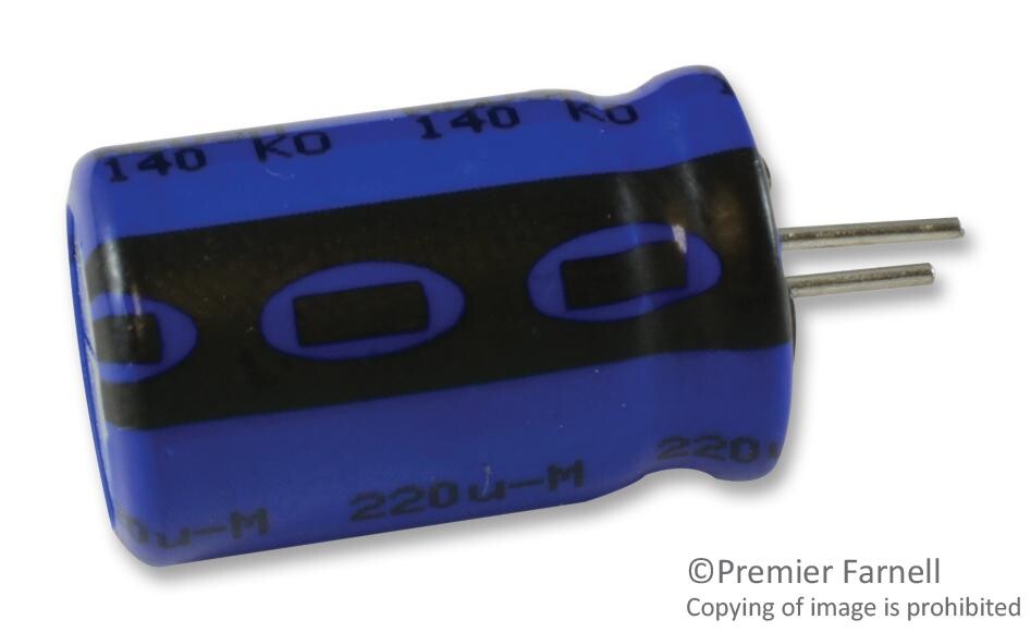 Vishay Mal214066221E3 Cap, 220Îf, 25V, 20%