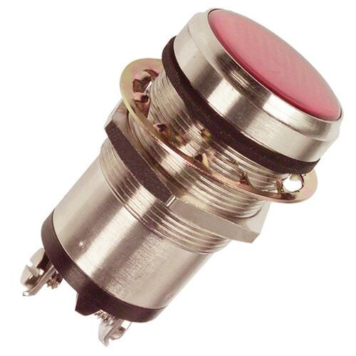 Dialight 556-1503-304F Panel Mount Indicator, Led, 25.4Mm, Red, 12V