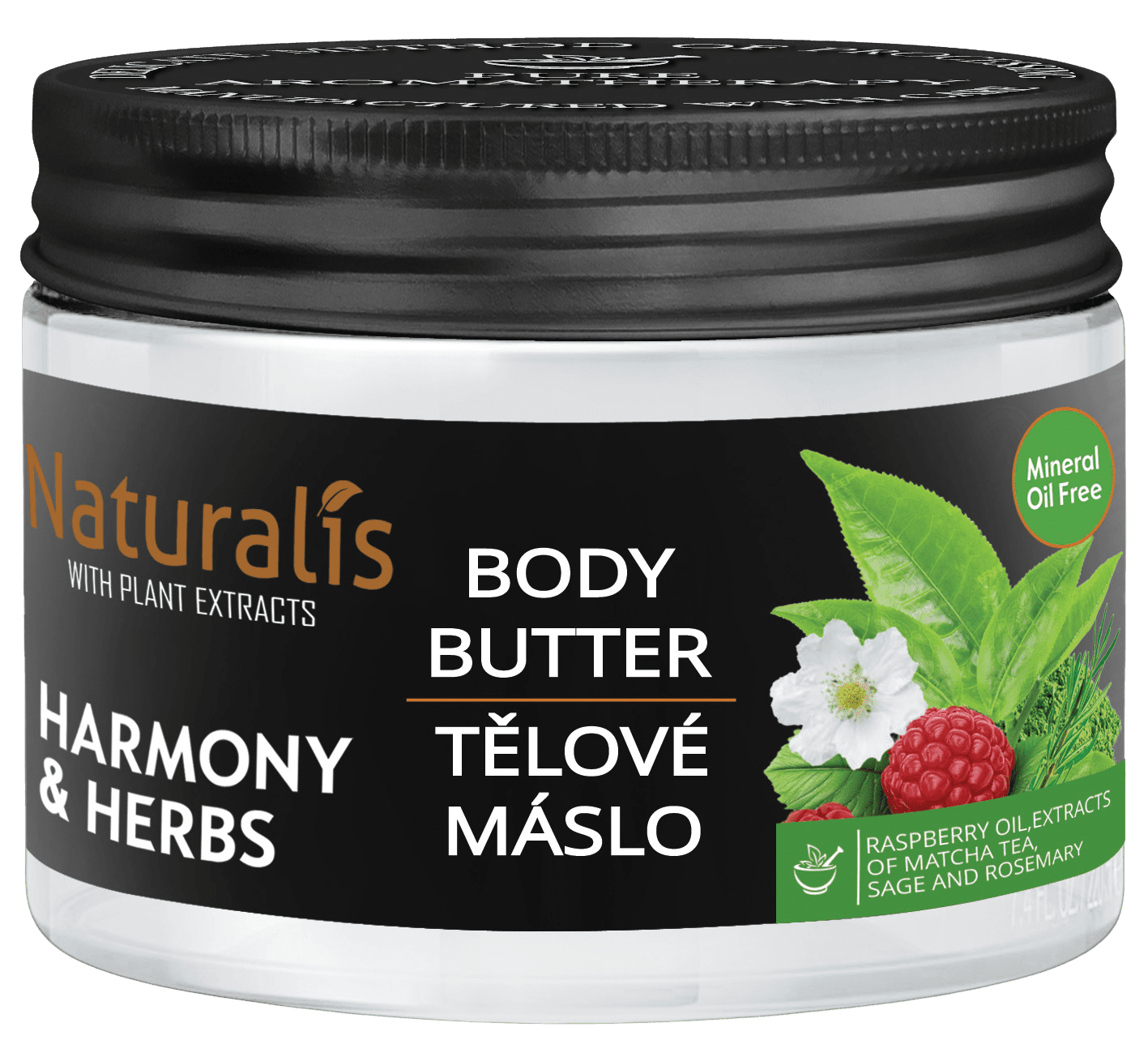 NATURALIS Tělové máslo - Harmony & herbs 300 g