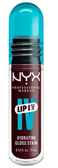 NYX PROFESSIONAL MAKEUP Lip IV Hydrating Gloss Stain, Lip Gloss, Mauve N' Moist! 5 ml