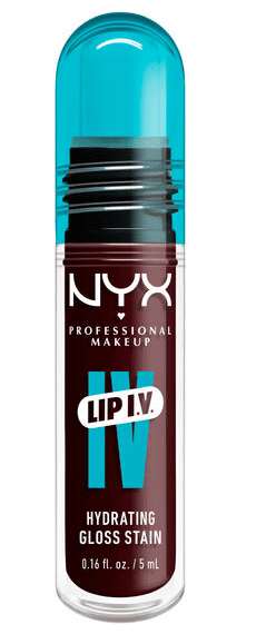 NYX PROFESSIONAL MAKEUP Lip IV Hydrating Gloss Stain, Water 'Bout Wine? 5 ml