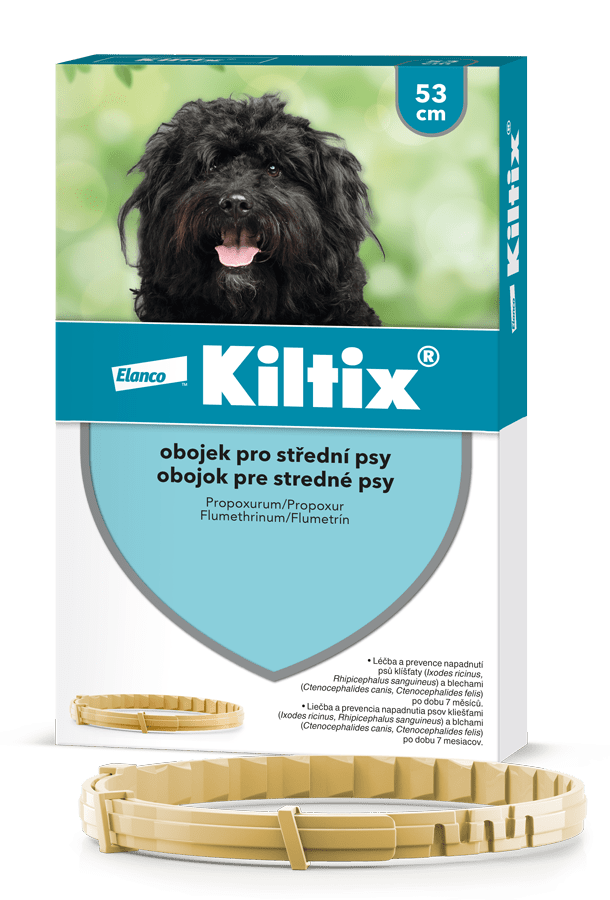 KILTIX Obojek pro střední psy 53 cm