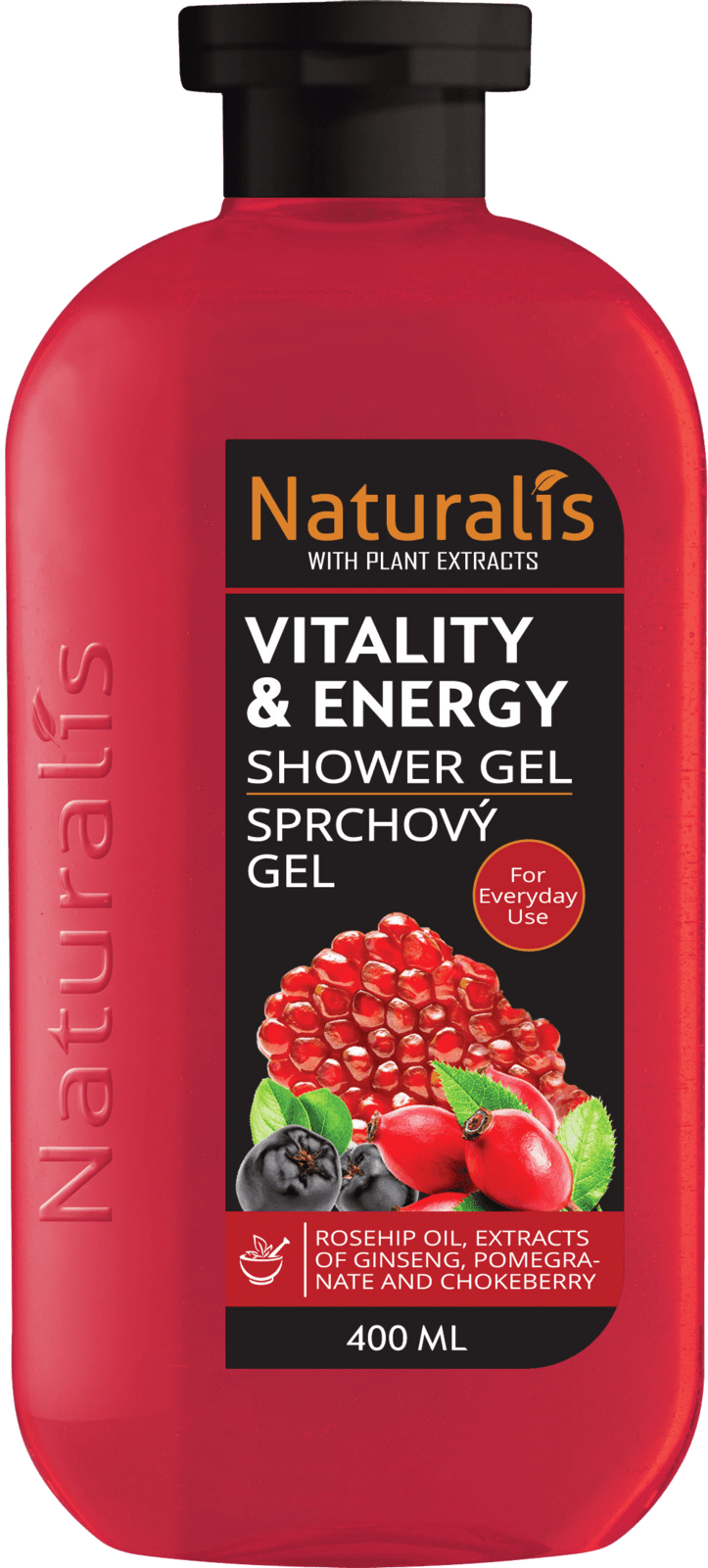 NATURALIS Sprchový gel Vitality & Energy 400 ml
