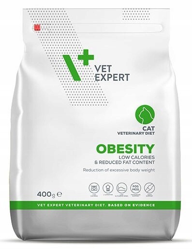 3x Vetexpert Veterinary Diet Cat Obesity 400g