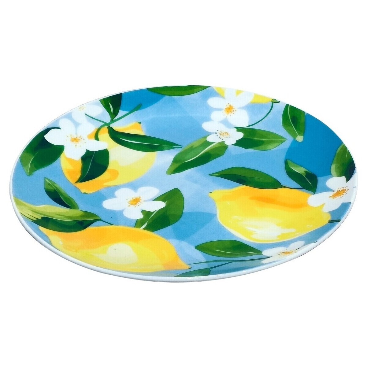 Signes Grimalt  Citronový Dezertní Talíř S Dárkovou Krabičkou  Modrá