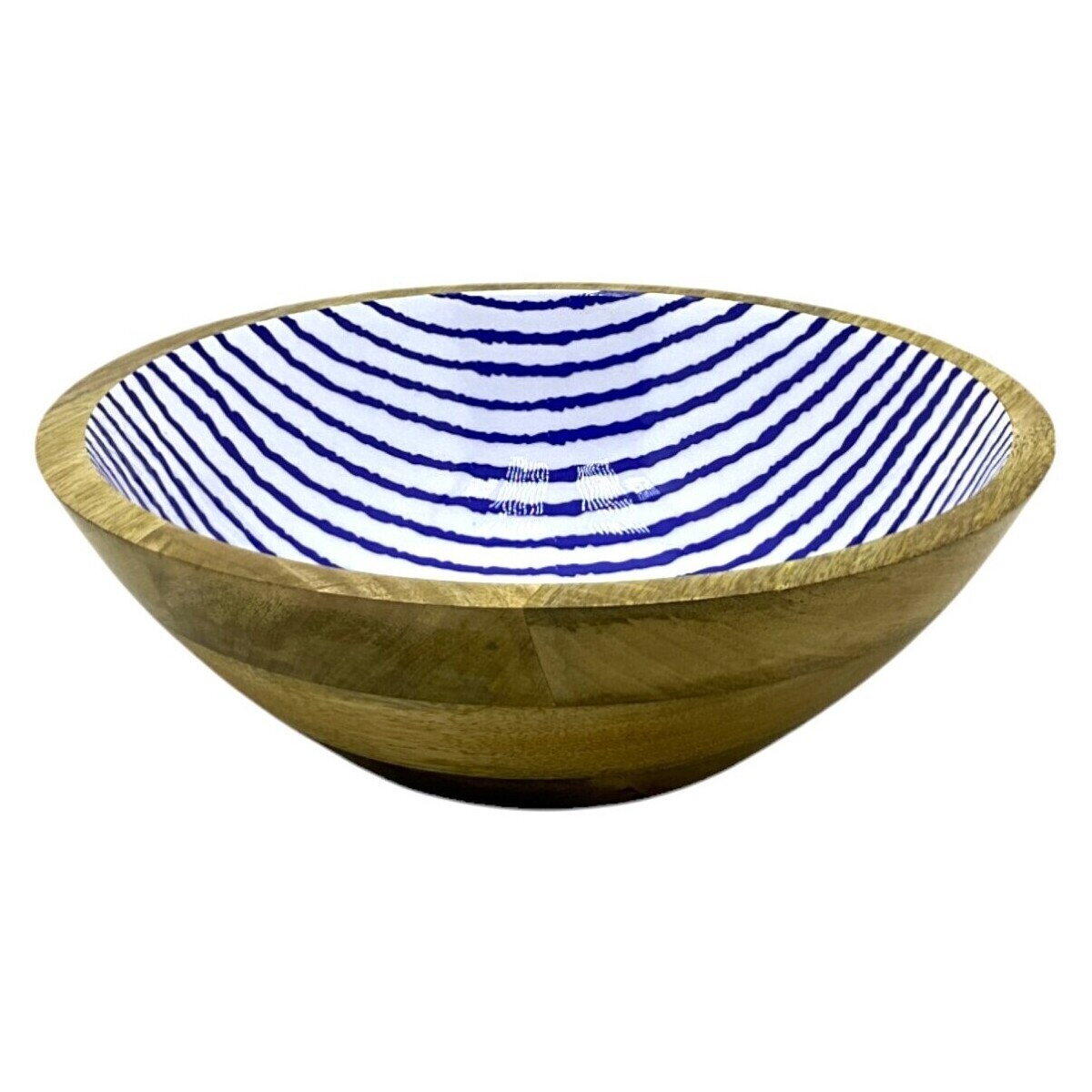 Signes Grimalt  Pruhovaná Mísa L  Modrá