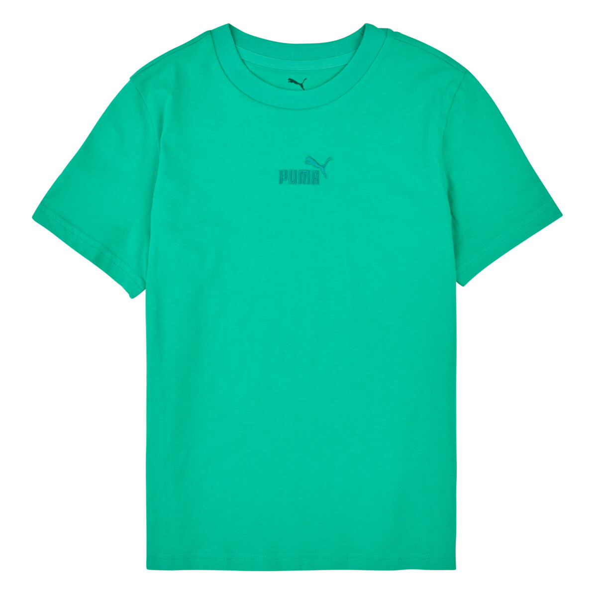 Puma  ESS Small No. 1 Logo Centered Tee  Zelená