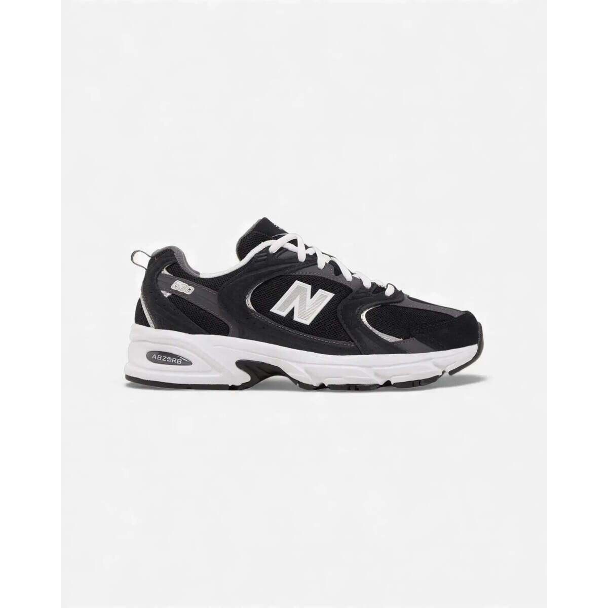 New Balance  530 Classic Black Grey  Bílá