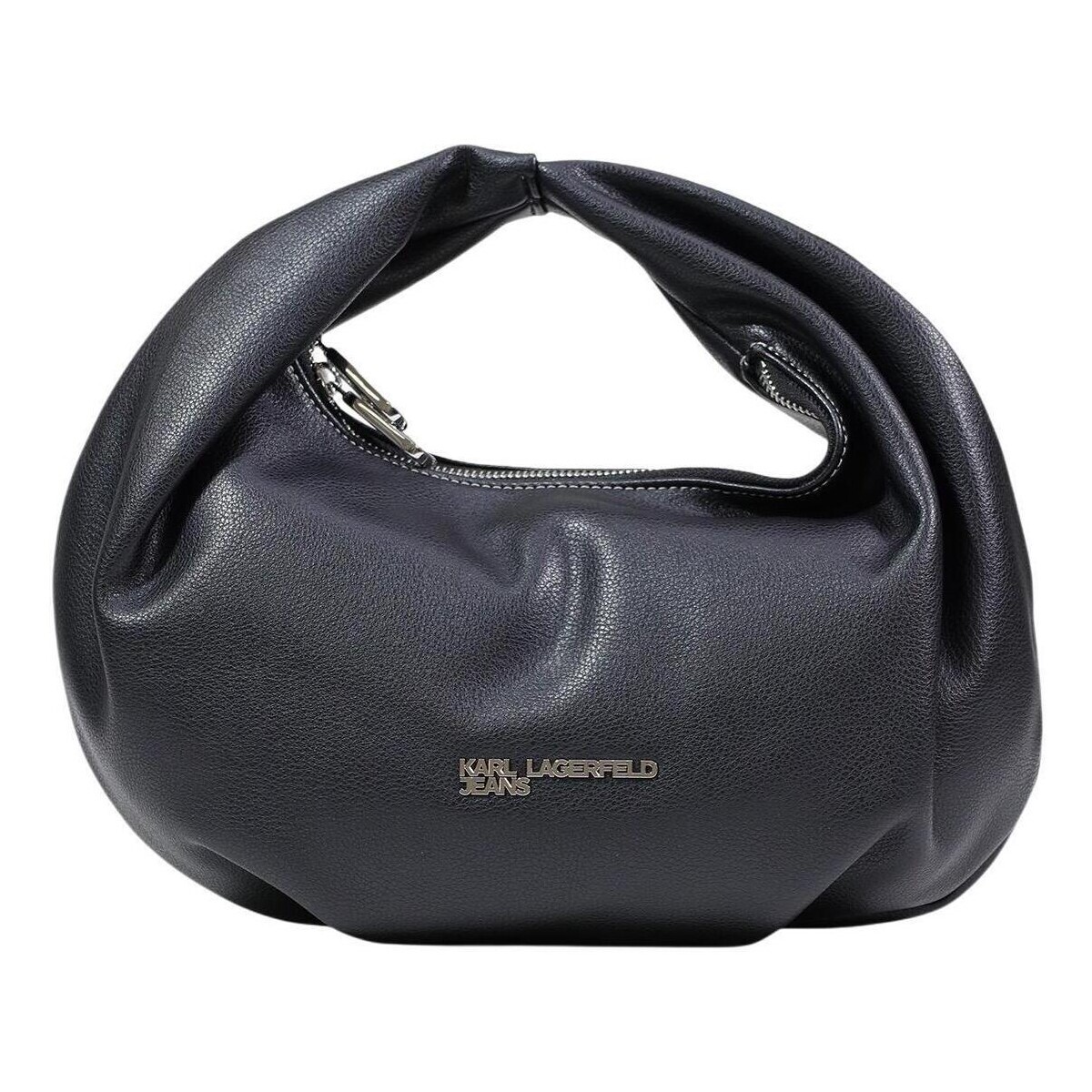 Karl Lagerfeld  KLJ Metal Logo Small Hobo B1W30242  Černá