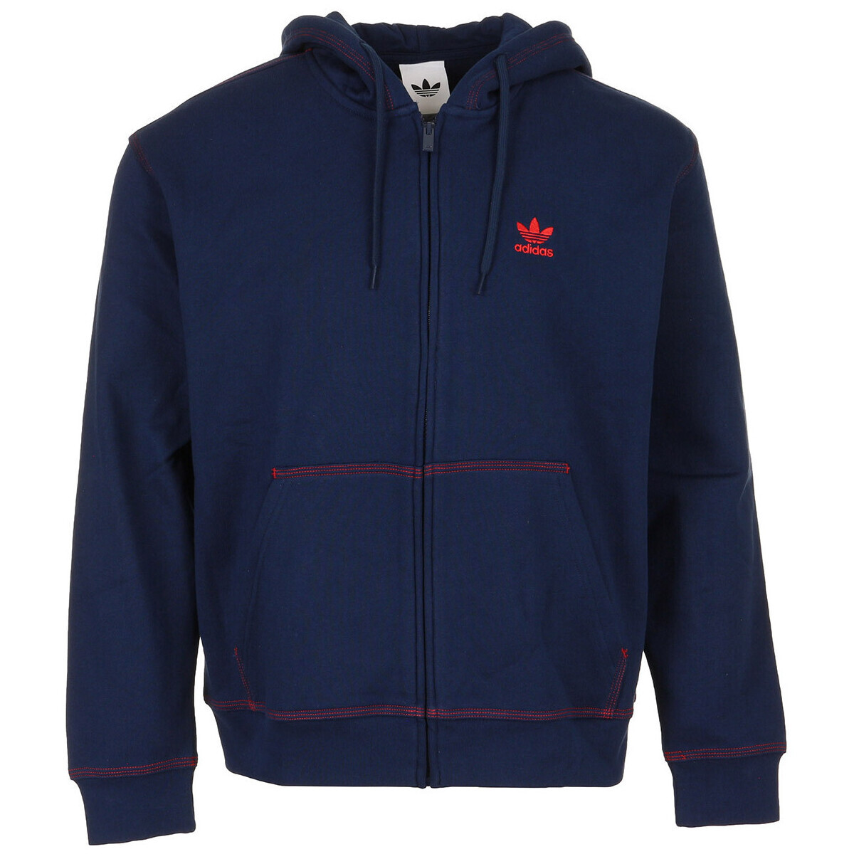 adidas  Essential FZHD  Modrá