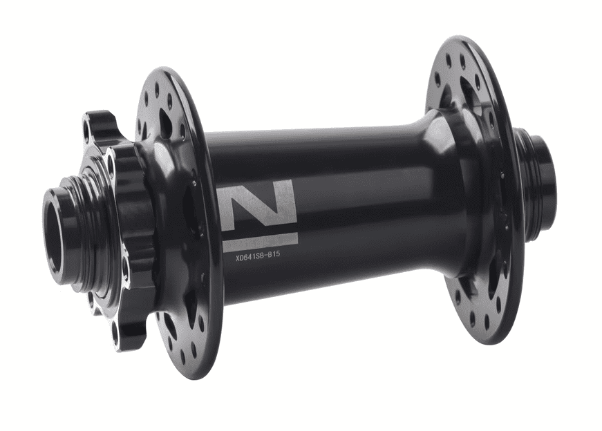 Přední náboj Novatec XD641SB-B15 110x15, 32d, 6d - černý