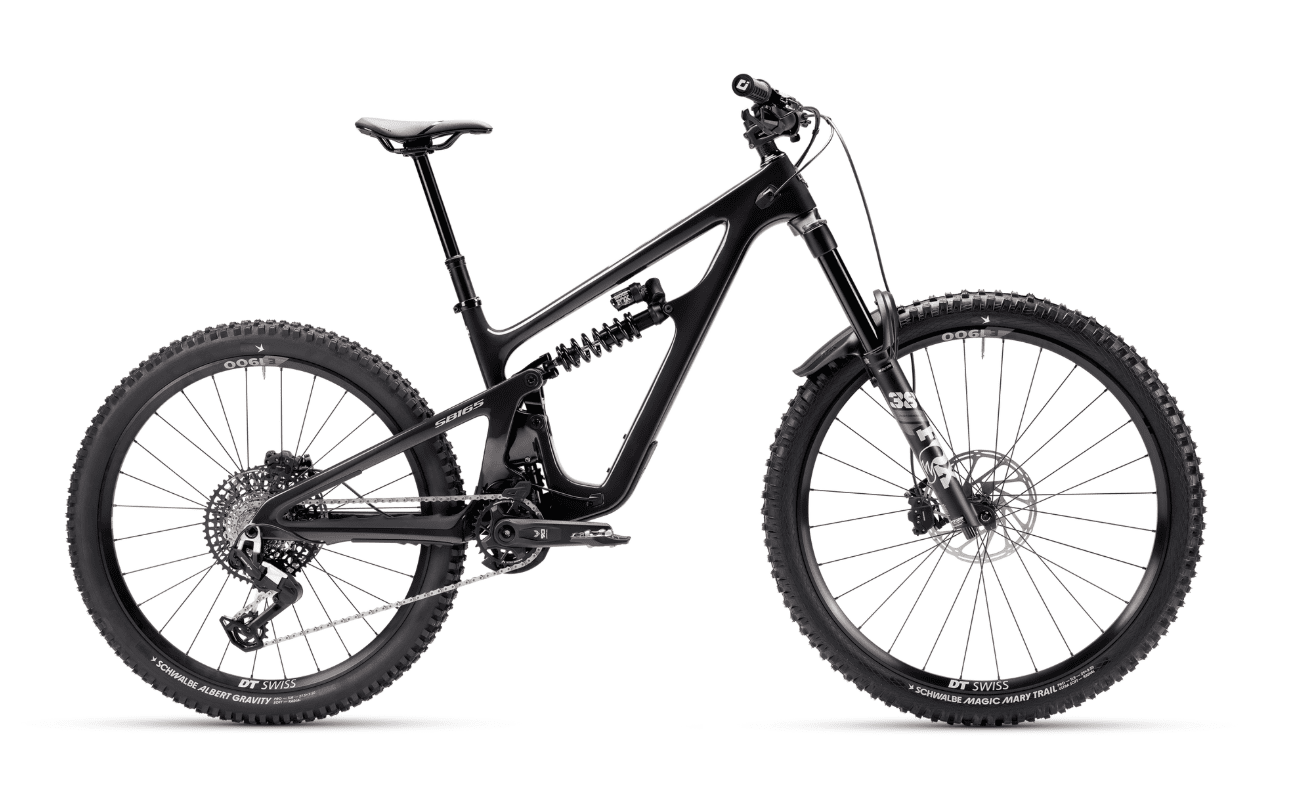 Celoodpružené kolo Yeti SB165 C2 90 Transmission - Black Velikost: S