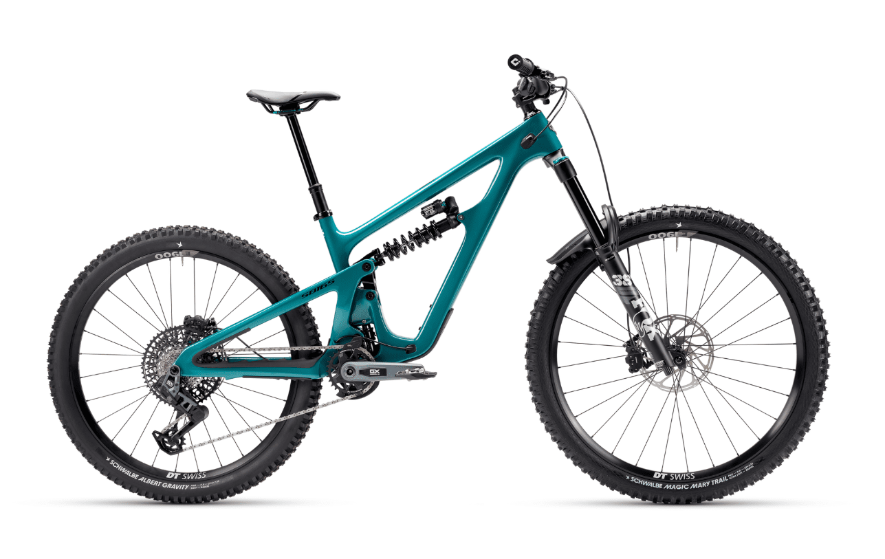 Celoodpružené kolo Yeti SB165 C3 GX AXS Transmission - Spruce Velikost: S