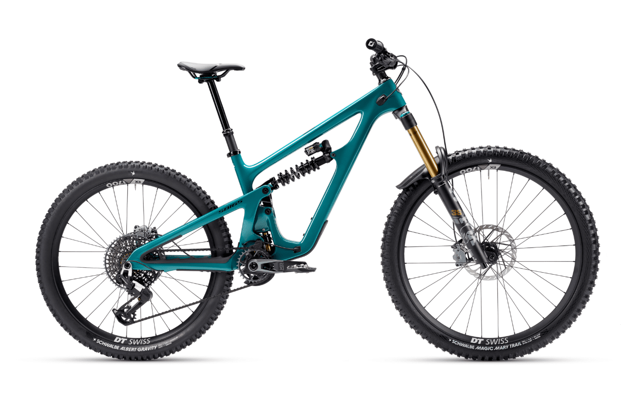 Celoodpružené kolo Yeti SB165 T2 X0/90 Transmission - Spruce Velikost: S