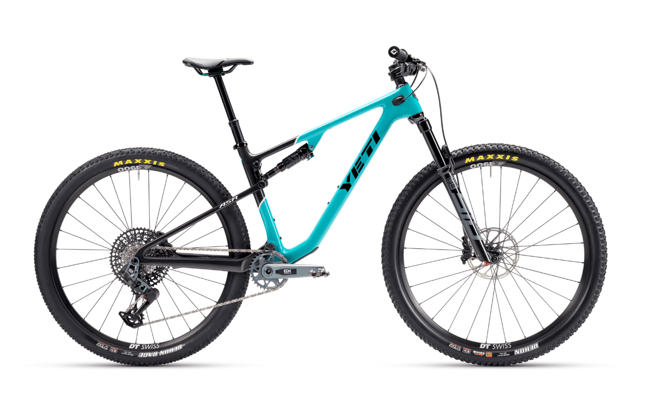 Celoodpružené kolo Yeti ASR C3 GX AXS Transmission - Turquoise Velikost: XS
