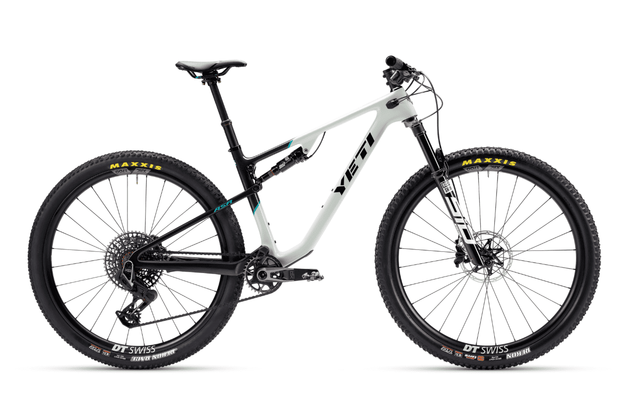 Celoodpružené kolo Yeti ASR T3 X0 AXS Transmission - Greyhound Velikost: XS