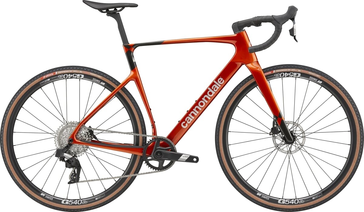 Cannondale SuperX Carbon 4 - Fire orange Velikost: 46