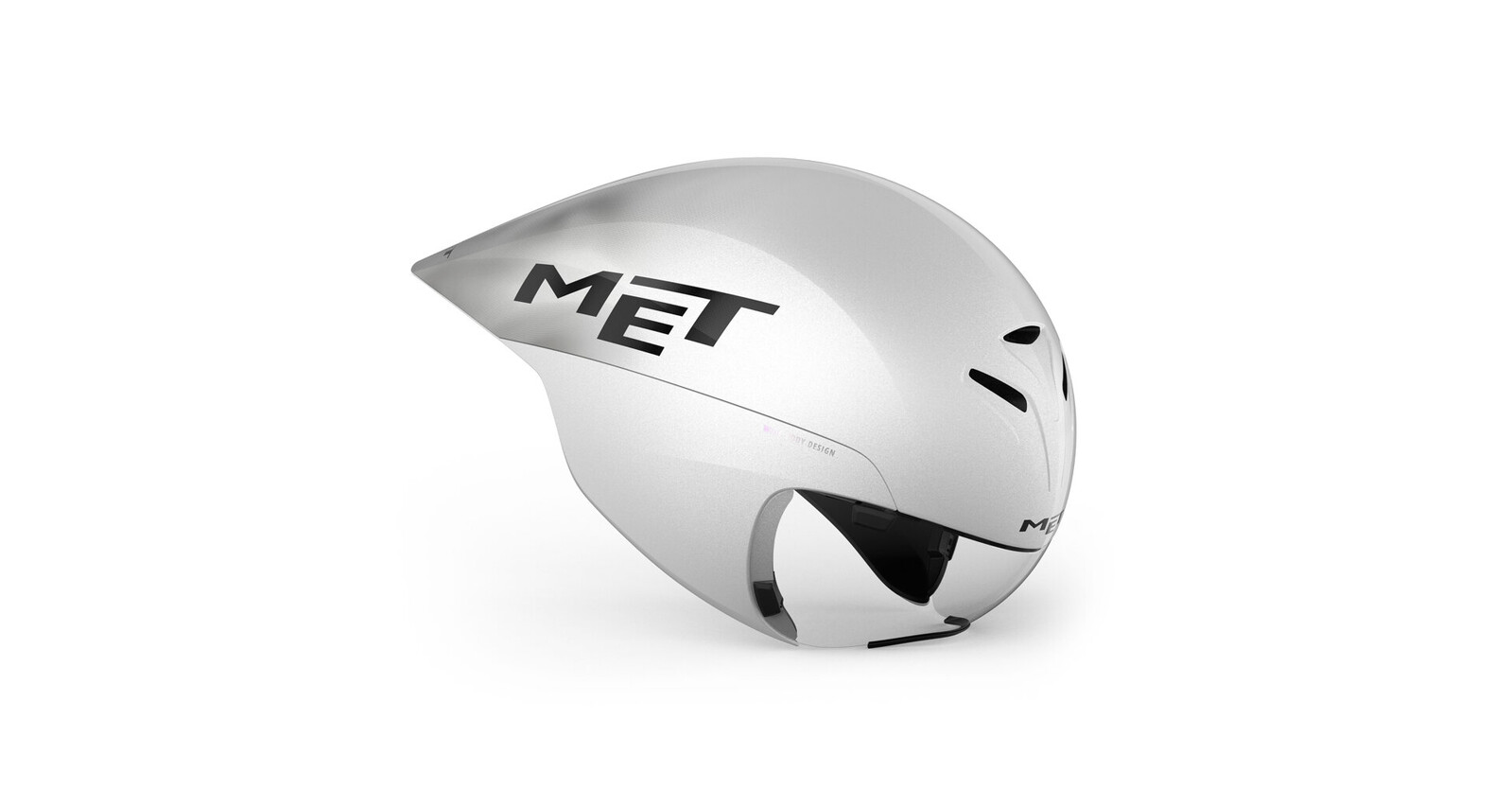 Přilba MET Drone wide body II - Bílá metalická Velikost: 55/58 cm (M)