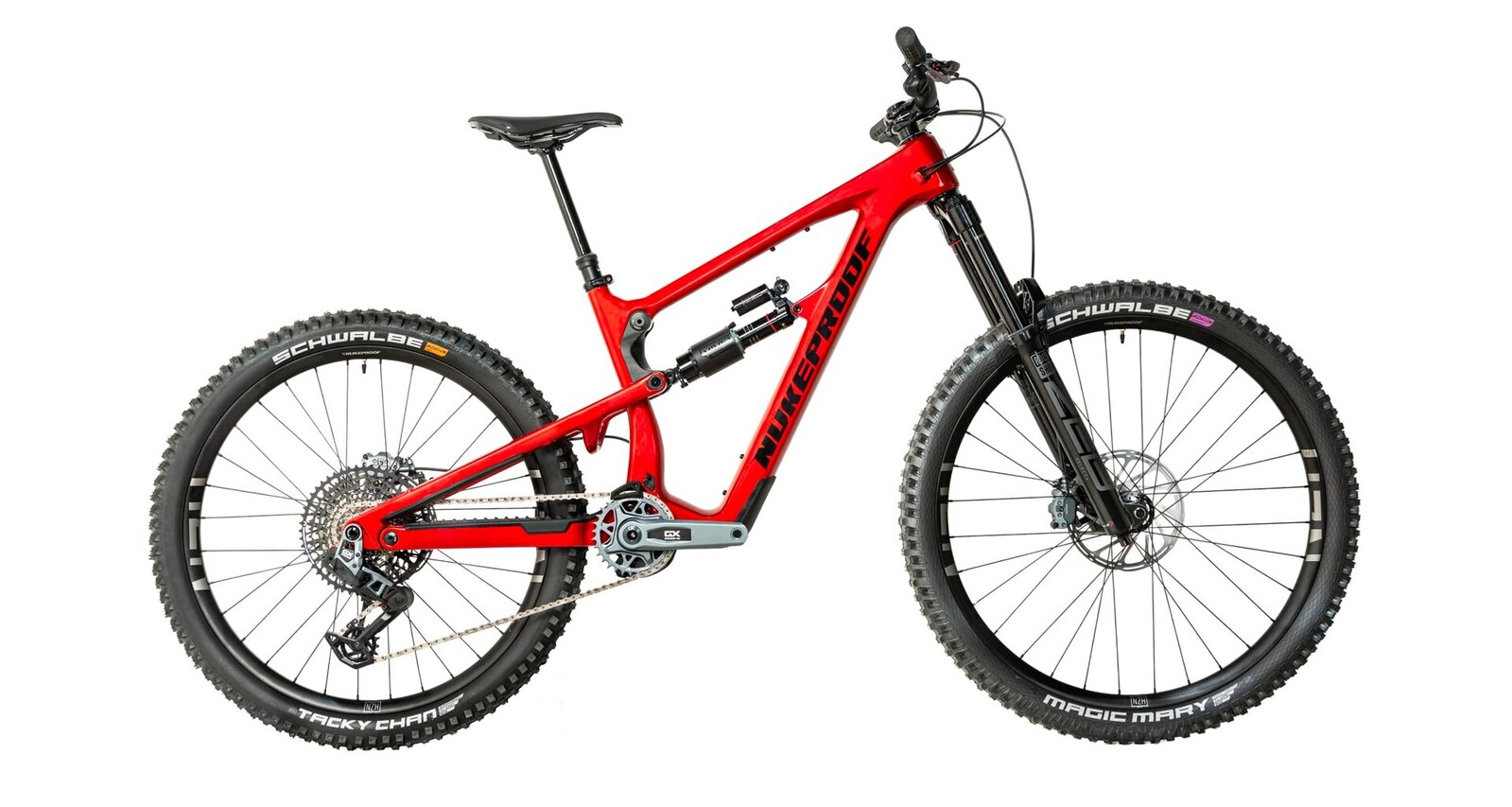 Nukeproof Mega Carbon Pro 290/297 T-GX - Red Velikost: M