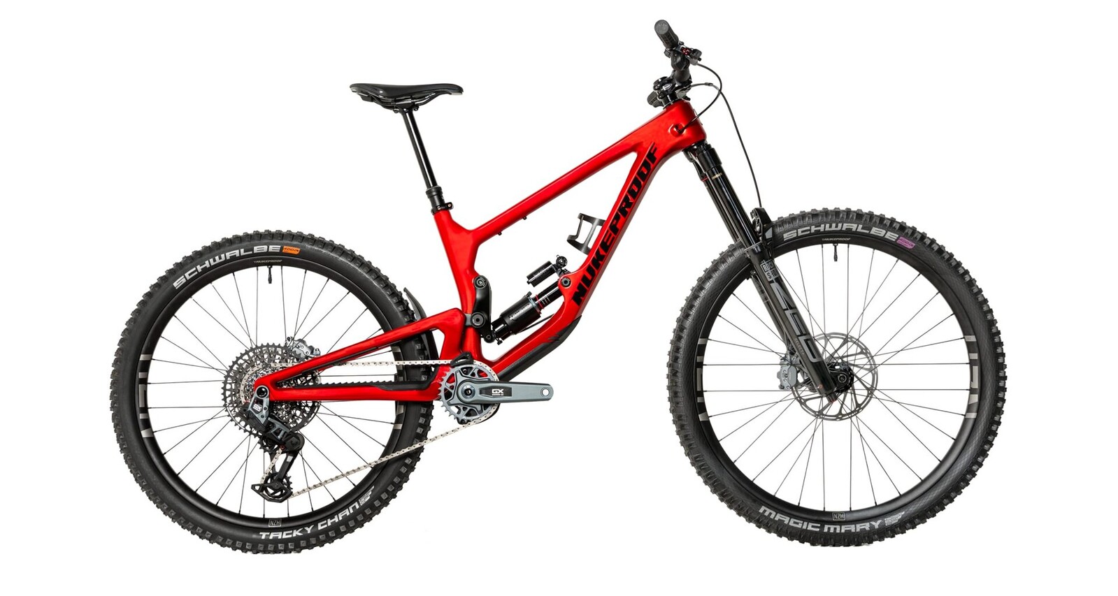 Nukeproof Giga Carbon Pro 290/297 T-GX - Red Velikost: M