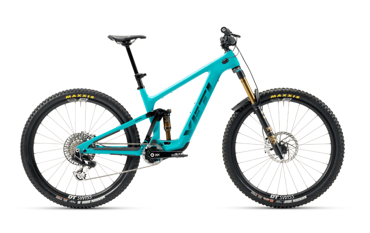 Elektrokolo Yeti MTe T4 XX AXS Transmission - Turquoise Velikost: S