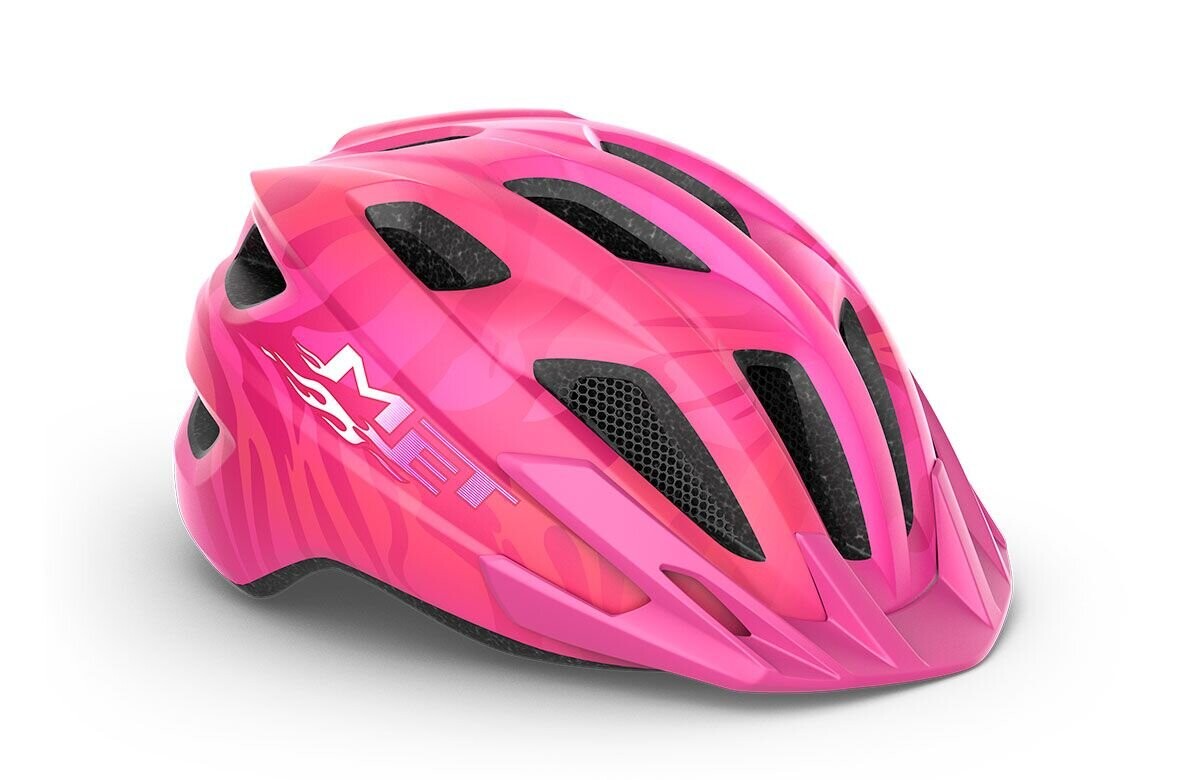 Přilba MET Crackerjack MIPS - Scarlet red Velikost: 52/57 cm (UNI)