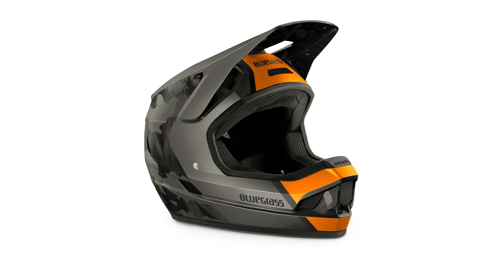 Přilba Bluegrass Legit - Oranžová camo Velikost: 56/58 cm (M)