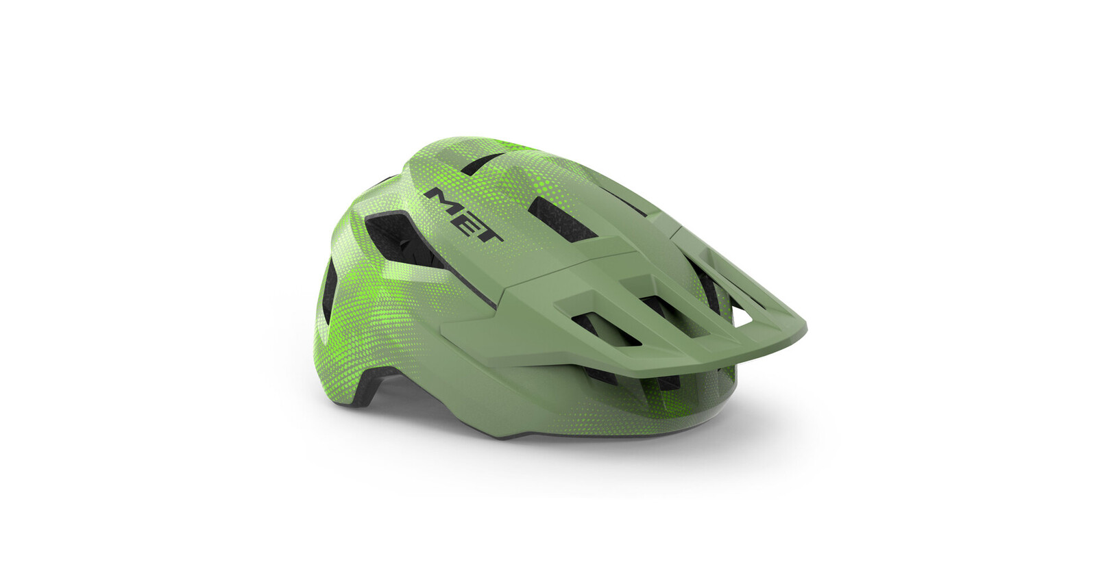 Přilba MET Shelter Youth - Green lime Velikost: 52/56 cm (UNI)