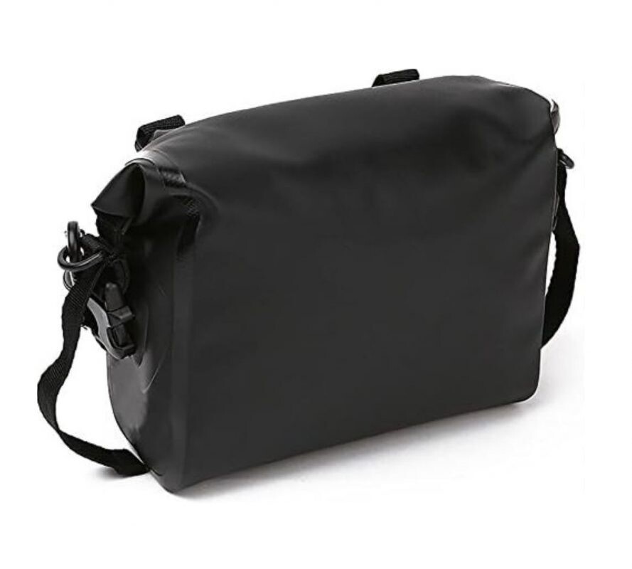 Vodotěsná brašna na řídítka kola - Černá