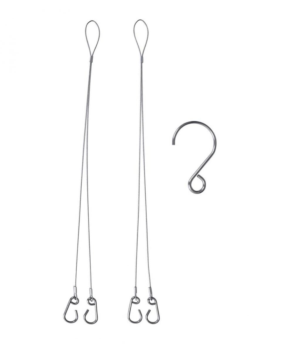 Závěsné outdoorové háčky - 2 kusy