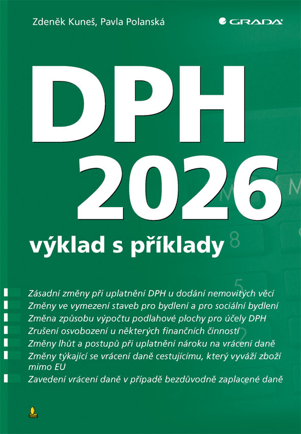Kniha: DPH 2026 - výklad s příklady od Kuneš Zdeněk