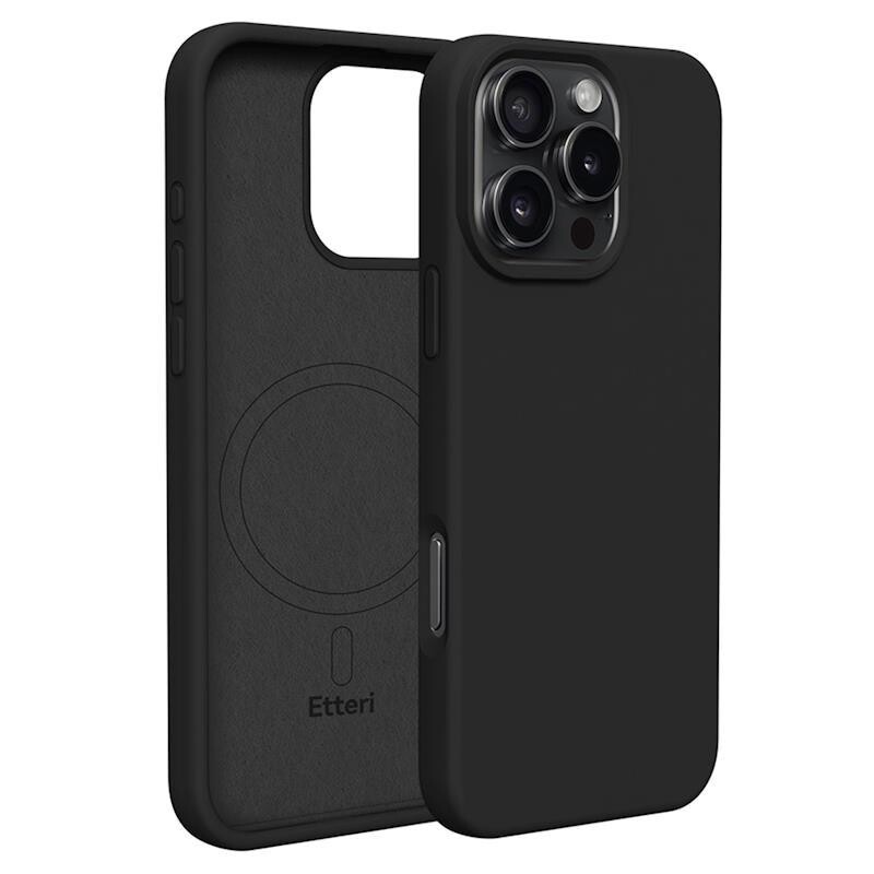Zadní kryt Etteri Mag pro Apple iPhone 16 Pro, černá