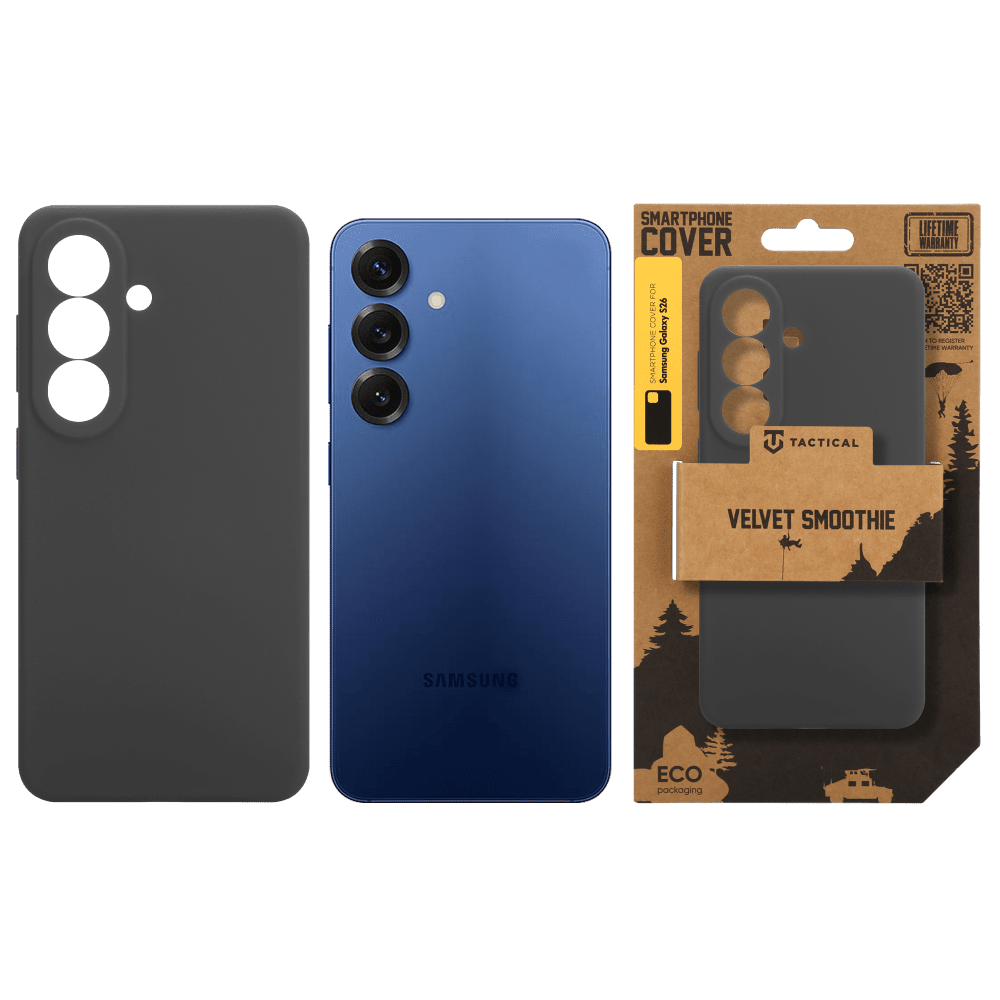 Zadní kryt Tactical Velvet Smoothie pro Samsung Galaxy S26, bazooka