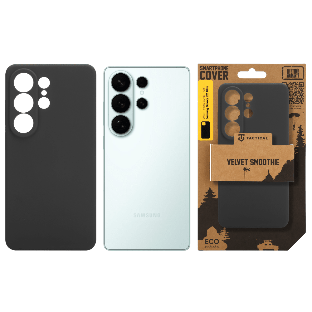 Zadní kryt Tactical Velvet Smoothie pro Samsung Galaxy S26 Ultra, bazooka