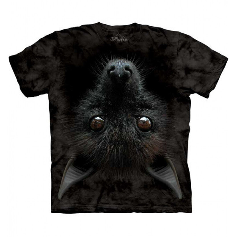 Tričko unisex The Mountain Bat Head - černé,