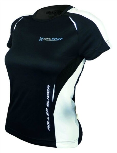 Tričko dámské s krátkým rukávem Haven Missfit - černé-bílé,