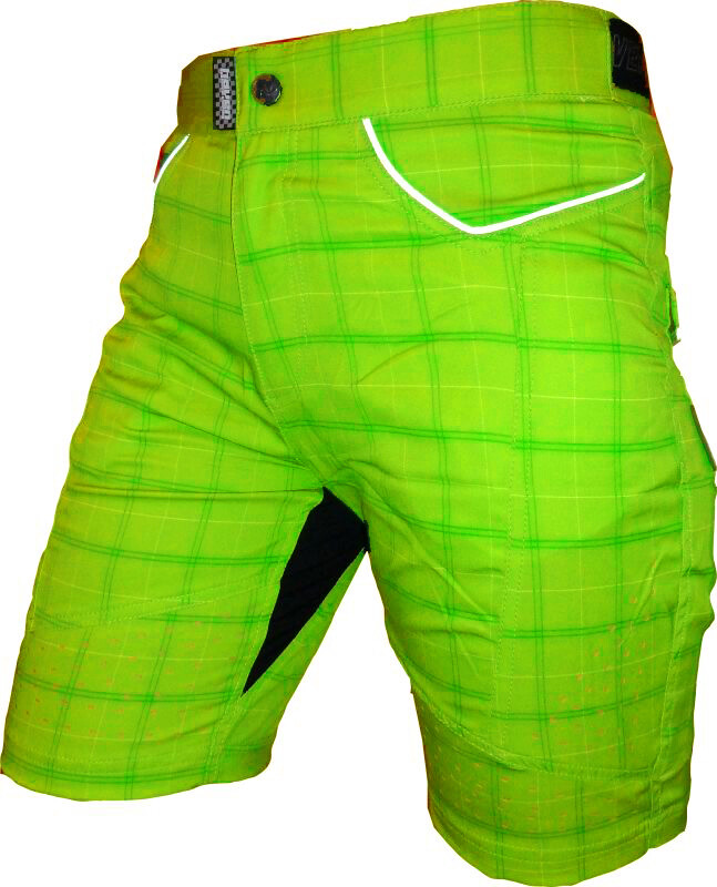 Kraťasy dámské Haven Pearl II - žluté-zelené,