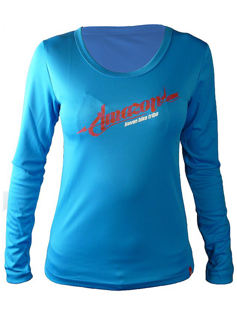 Tričko s dlouhým rukávem Haven Amazon - modré-červené,